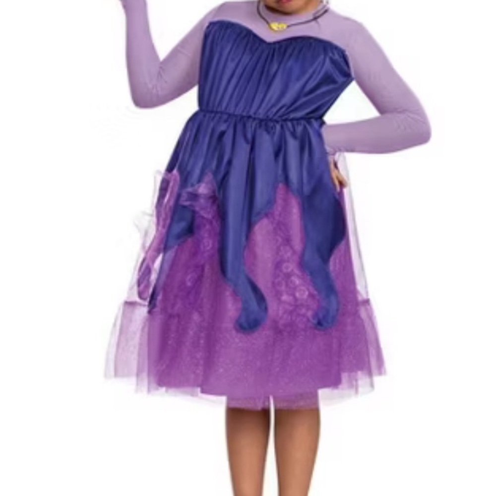 Kids' Disney The Little Mermaid Ursula Halloween Costume Dress